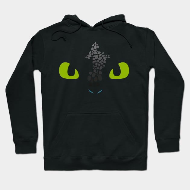 Night Fury Eyes | Toothless Eyes | Toothless | Night Fury | How to Train Your Dragon Hoodie by khoipham